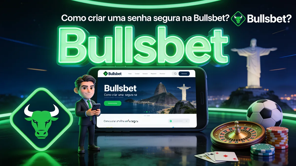 Como criar uma senha segura na Bullsbet? — bullsbet no Brasil